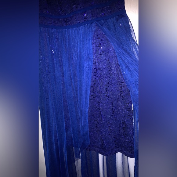 Royal Blue Dress For Women in Size Large - Picture 6 of 8